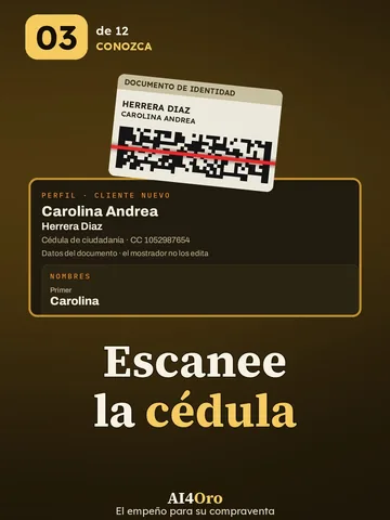 03 · Escanee la cédula