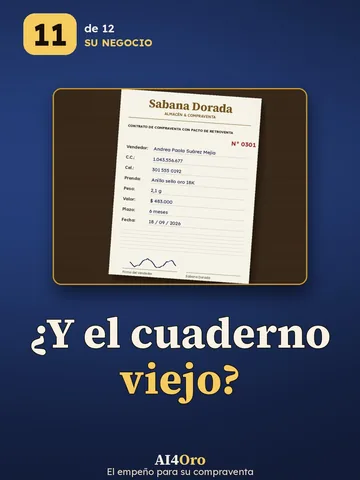 11 · ¿Y el cuaderno viejo?