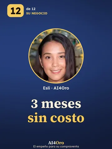 12 · 3 meses sin costo